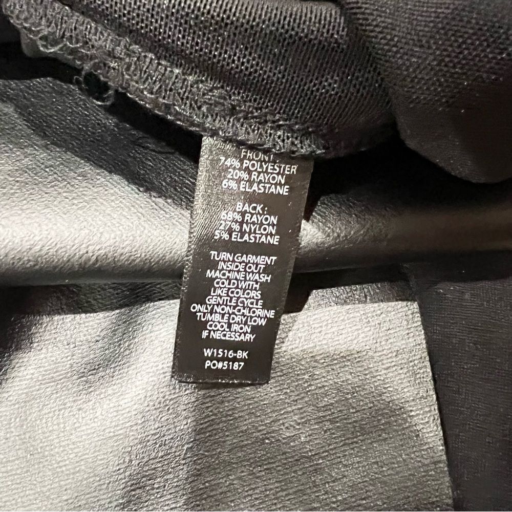 Betabrand Skinny-Leg Jett Dress Pant Yoga Pants Black Women’s Medium - Picture 7 of 8